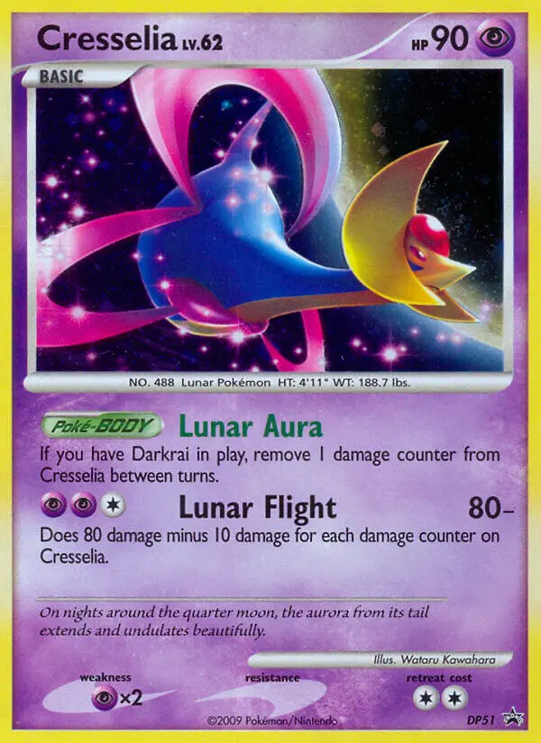 Cresselia, DP Black Star Promos #DP51