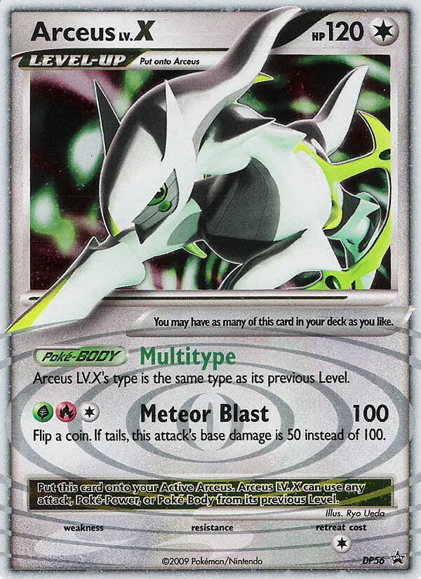 Arceus, DP Black Star Promos #DP56