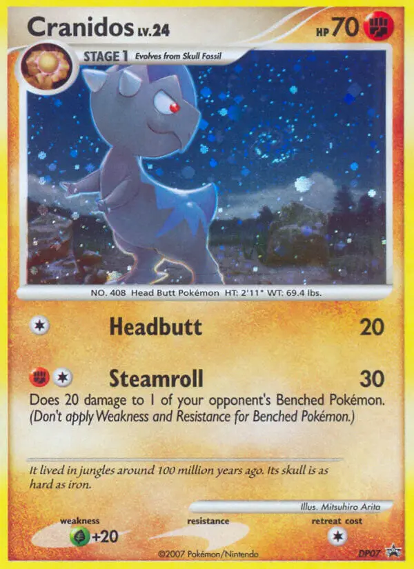 Cranidos, DP Black Star Promos #DP7