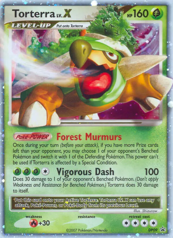 Torterra, DP Black Star Promos #DP9