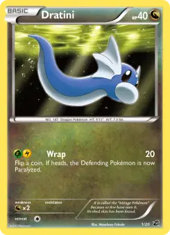 Dratini, Dragon Vault #1/20