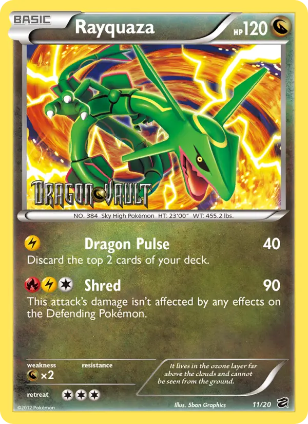 Rayquaza, Dragon Vault #11