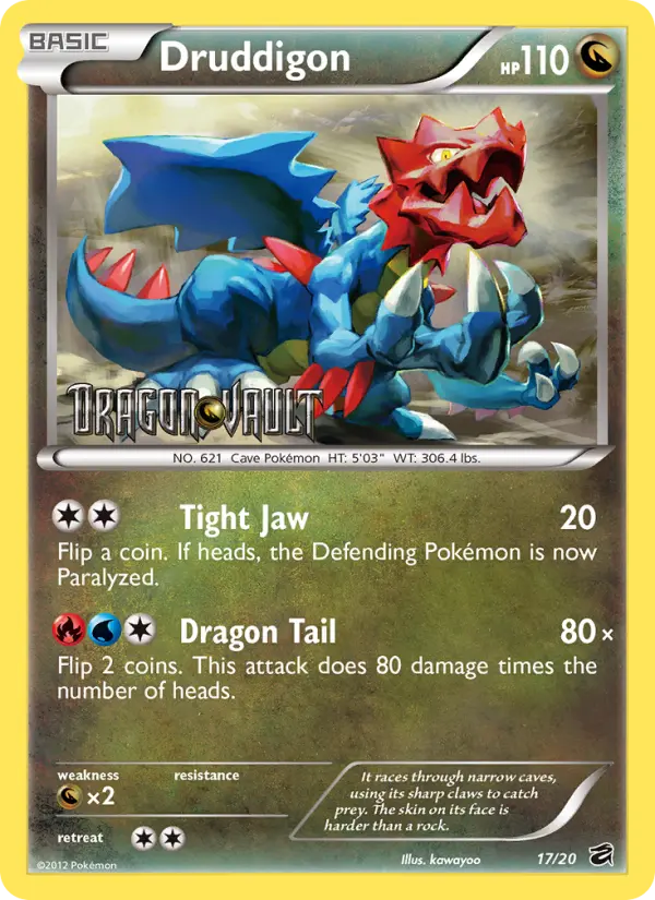 Druddigon, Dragon Vault #17