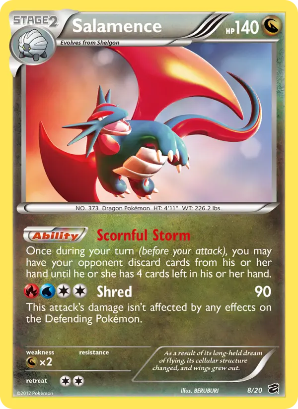 Salamence, Dragon Vault #8