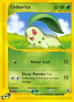 Chikorita, Expedition Base Set #100/165