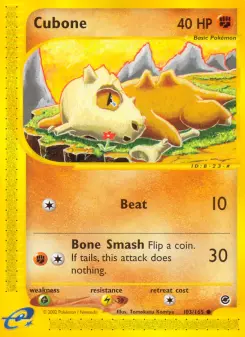 Cubone, Expedition Base Set #103/165