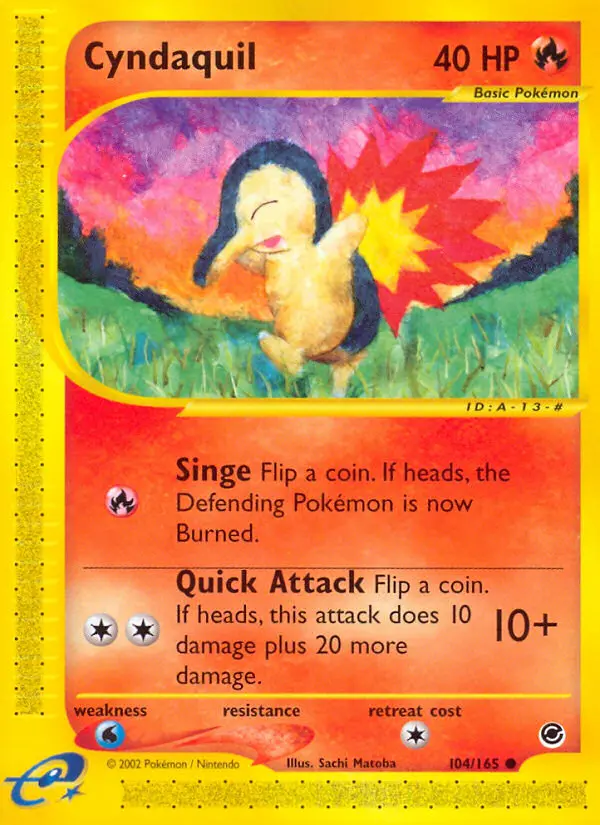 Cyndaquil, Expedition Base Set #104
