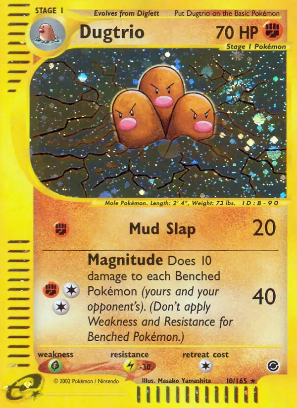 Dugtrio, Expedition Base Set #10