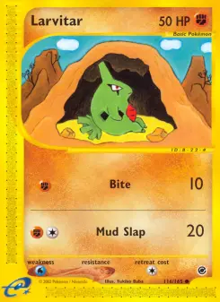 Larvitar, Expedition Base Set #116/165