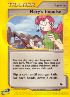 Mary's Impulse, Expedition Base Set #142/165