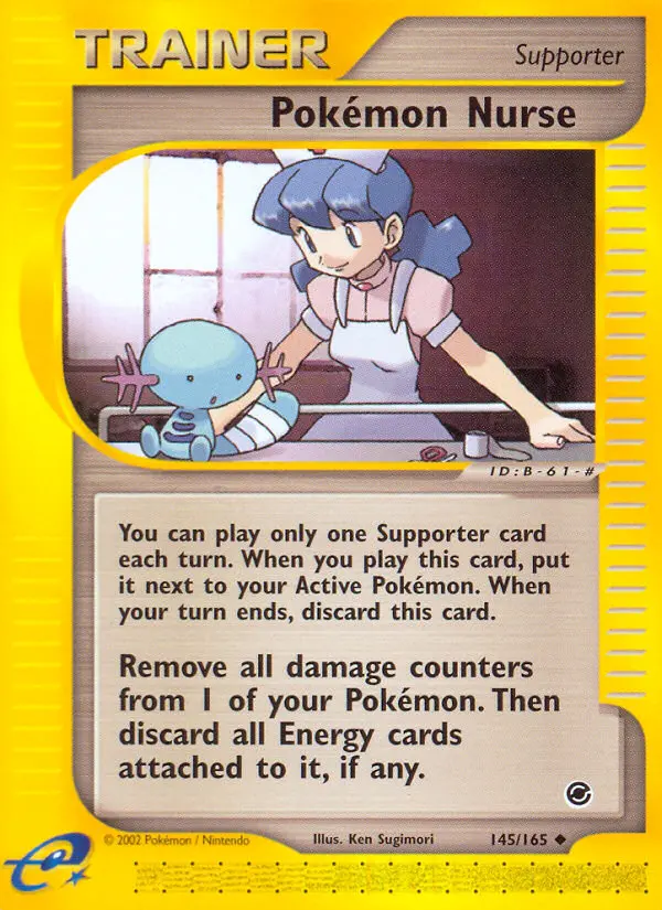 Pokémon Nurse, Expedition Base Set #145