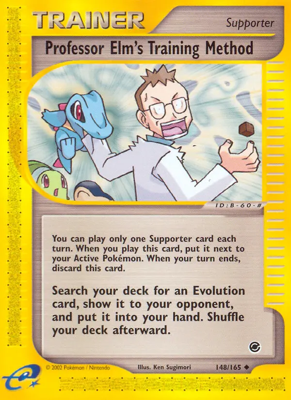 Professor Elm's Training Method, Expedition Base Set #148