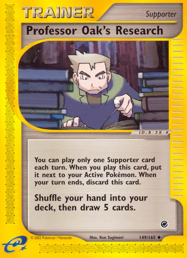 Professor Oak's Research, Expedition Base Set #149