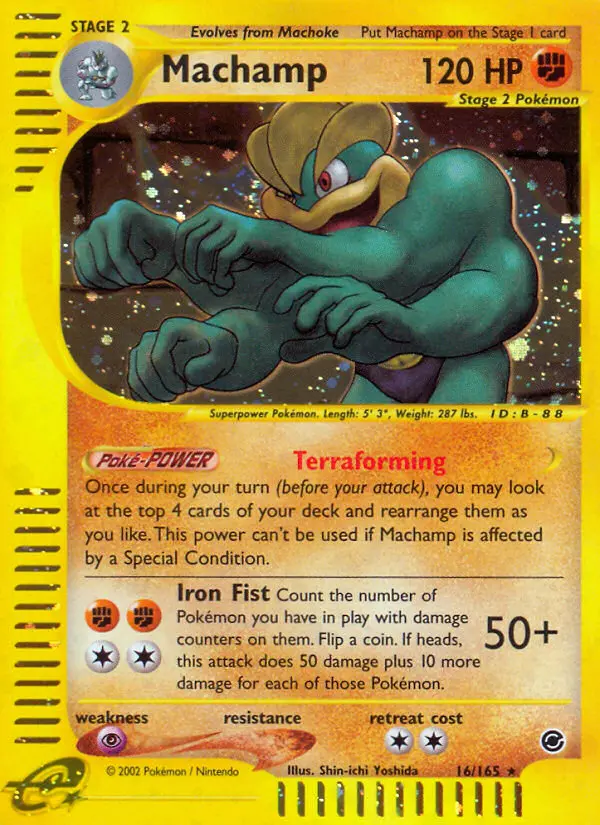 Machamp, Expedition Base Set #16