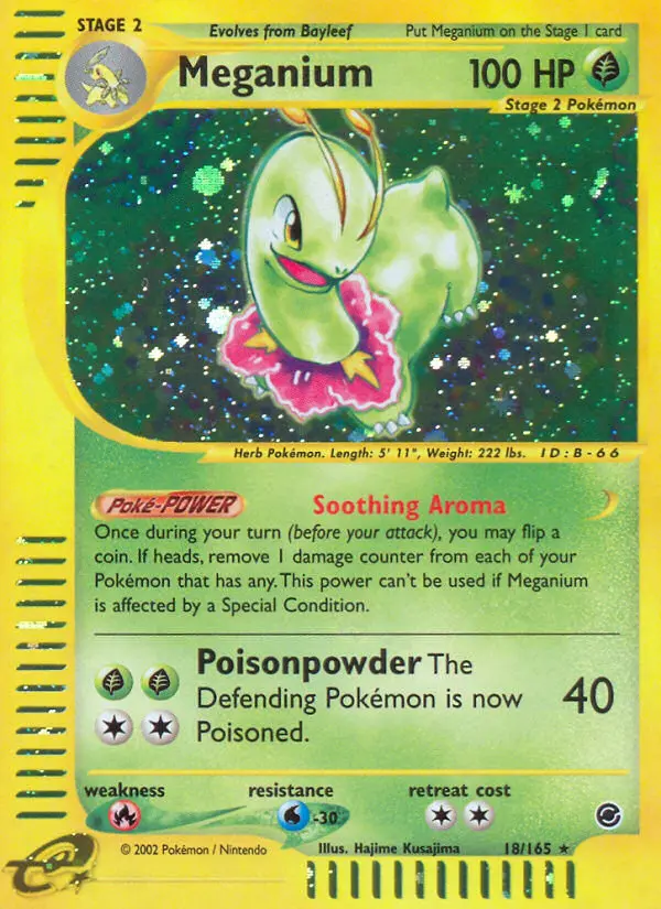Meganium, Expedition Base Set #18