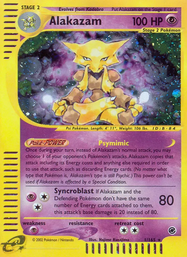 Alakazam, Expedition Base Set #1