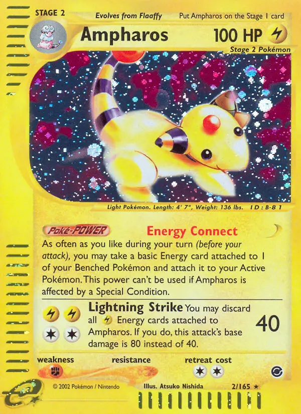 Ampharos, Expedition Base Set #2