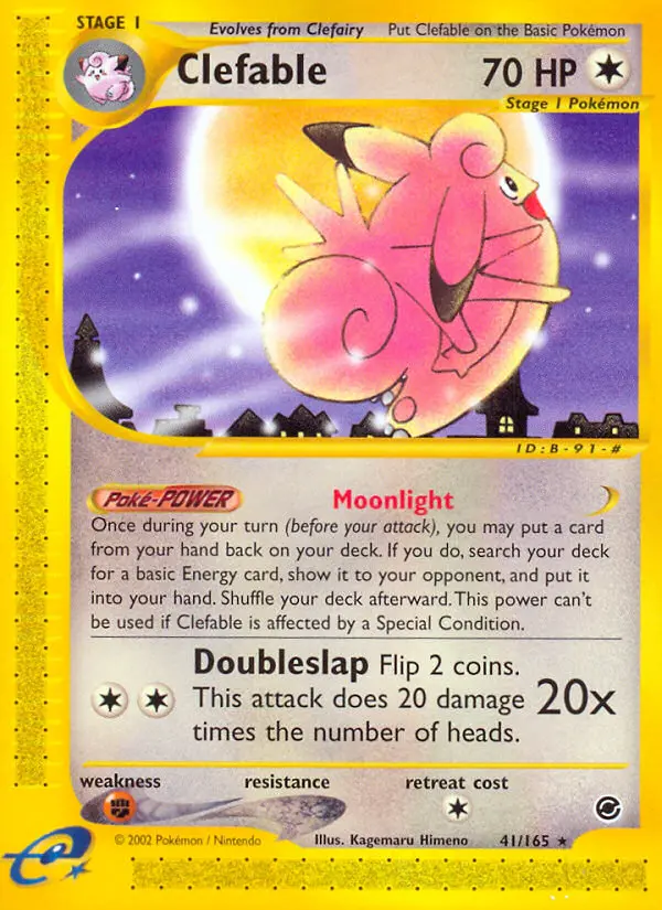 Clefable, Expedition Base Set #41