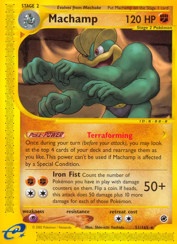 Machamp, Expedition Base Set #51