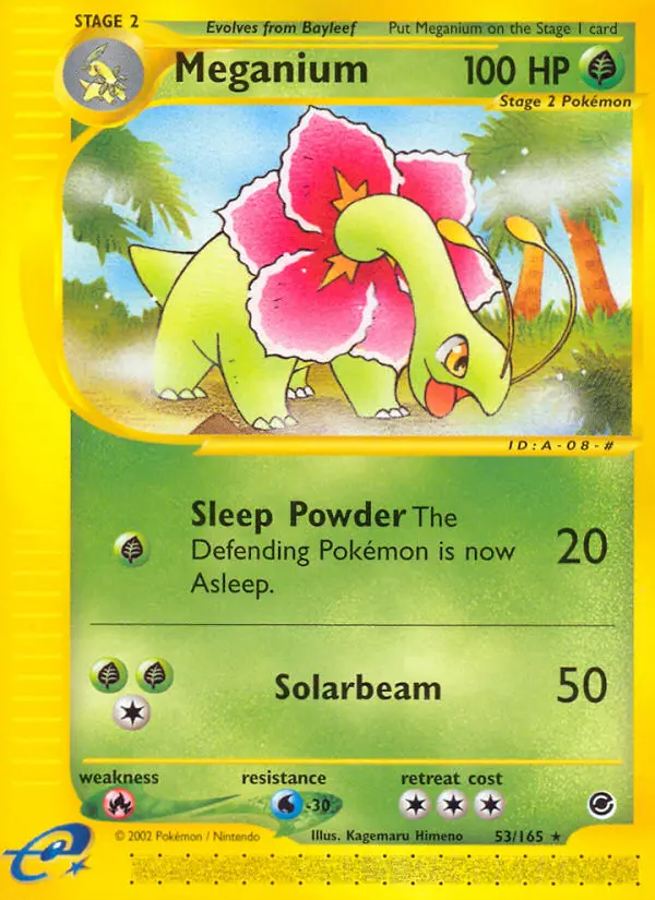 Meganium, Expedition Base Set #53