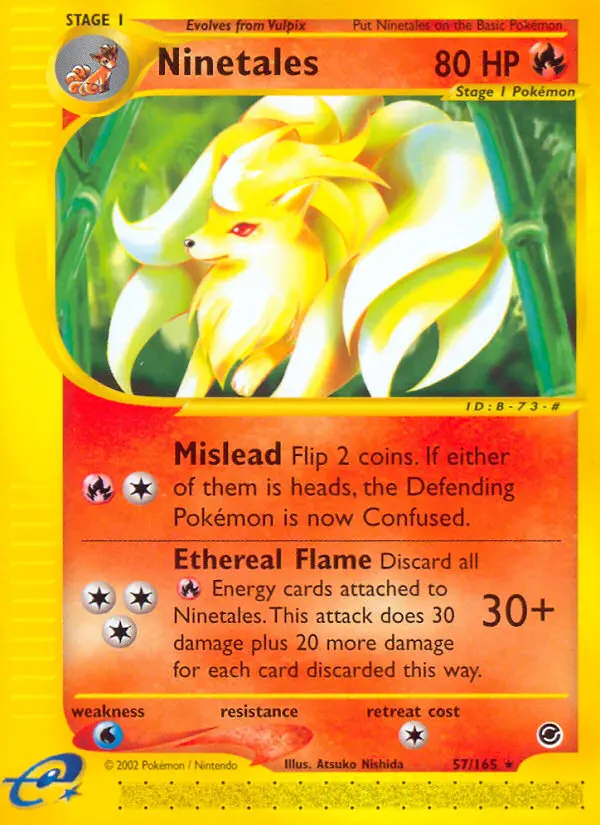 Ninetales, Expedition Base Set #57