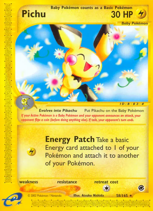 Pichu, Expedition Base Set #58