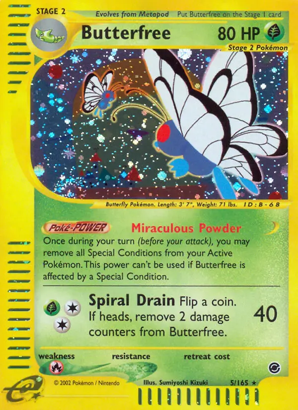 Butterfree, Expedition Base Set #5