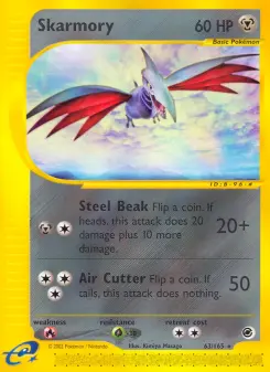 Skarmory, Expedition Base Set #63/165