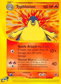Typhlosion, Expedition Base Set #64/165