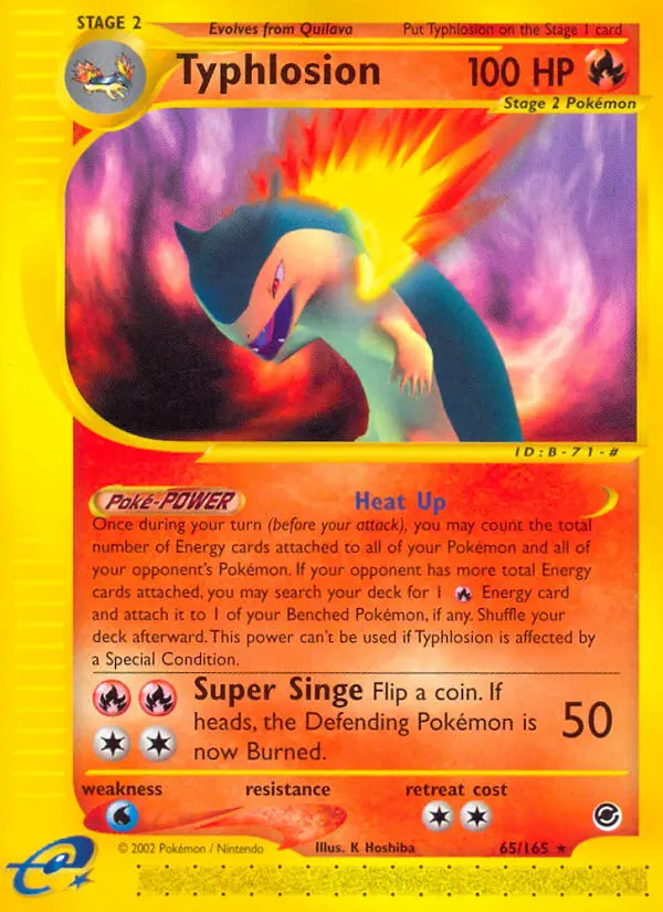 Typhlosion, Expedition Base Set #65