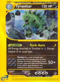 Tyranitar, Expedition Base Set #66/165