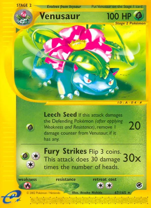 Venusaur, Expedition Base Set #67