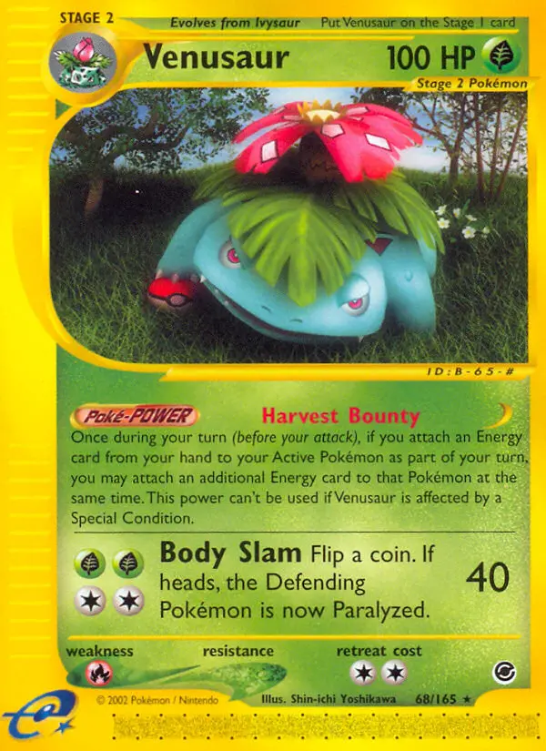 Venusaur, Expedition Base Set #68