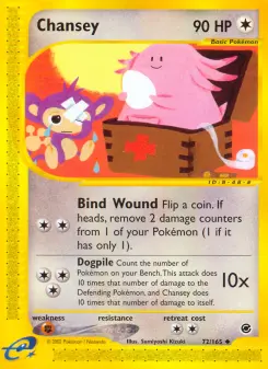 Chansey, Expedition Base Set #72/165