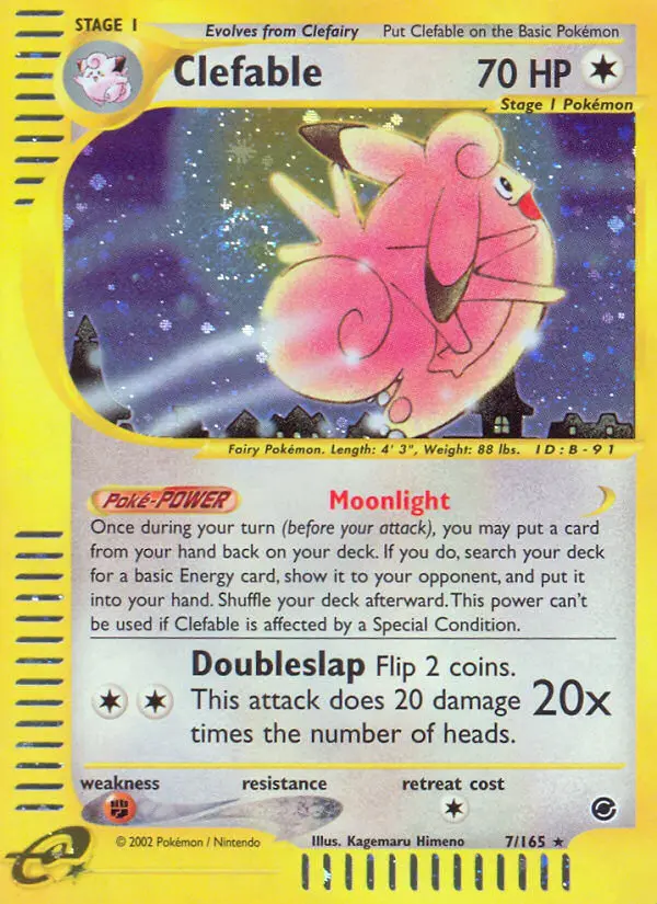 Clefable, Expedition Base Set #7