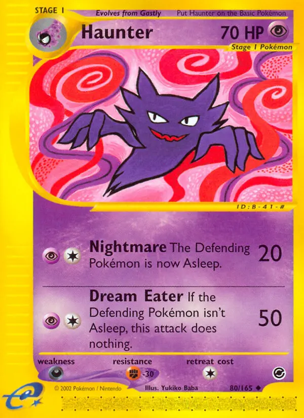 Haunter, Expedition Base Set #80