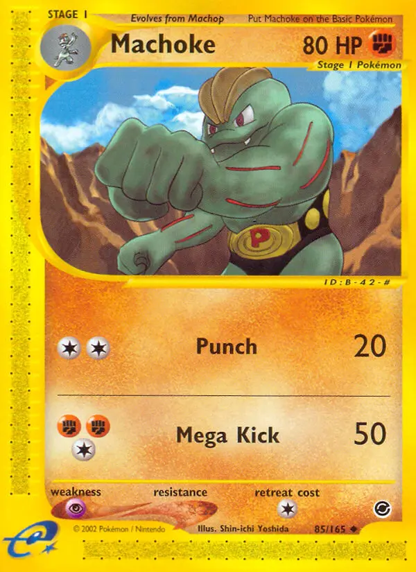 Machoke, Expedition Base Set #85