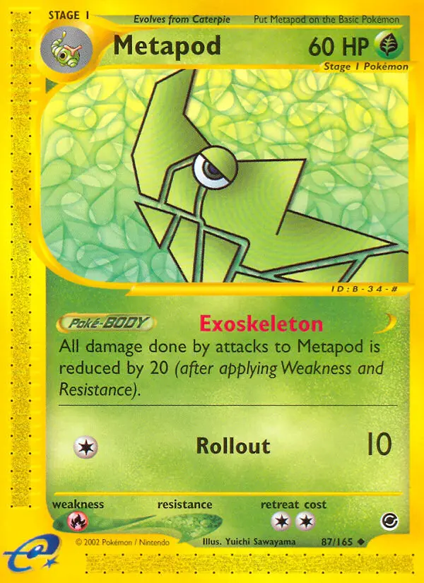 Metapod, Expedition Base Set #87
