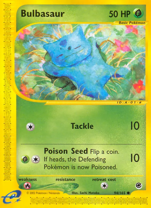 Bulbasaur, Expedition Base Set #94