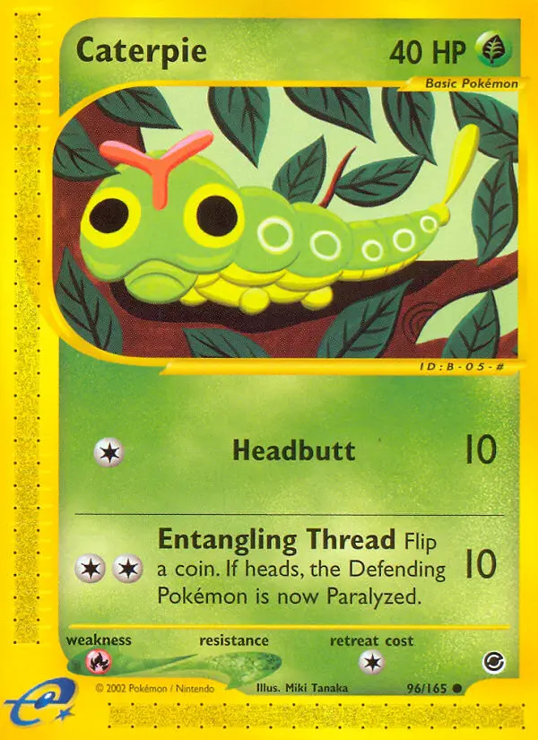 Caterpie, Expedition Base Set #96