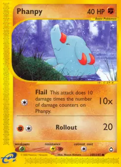 Phanpy, Aquapolis #100/147