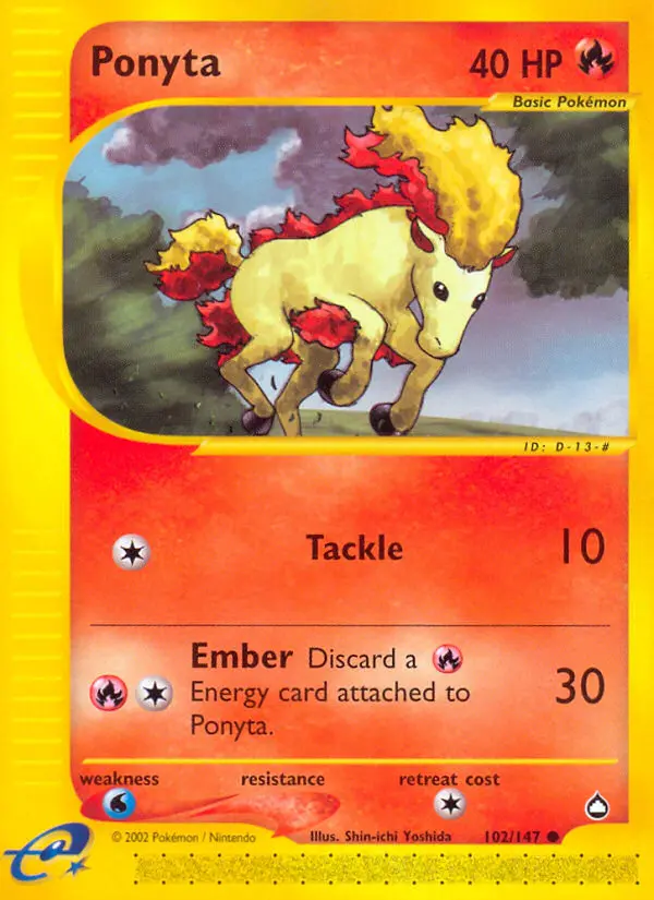 Ponyta, Aquapolis #102