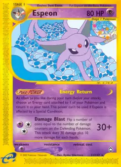 Espeon, Aquapolis #11/147