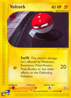 Voltorb, Aquapolis #115/147