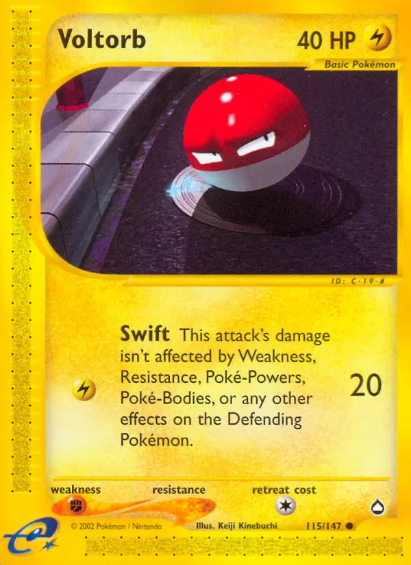 Voltorb, Aquapolis #115