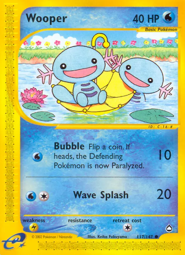 Wooper, Aquapolis #117