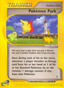 Pokémon Park, Aquapolis #131/147