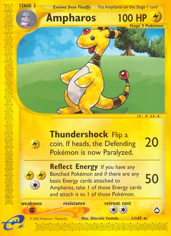 Ampharos, Aquapolis #1