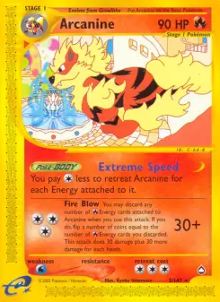Arcanine, Aquapolis #2/147