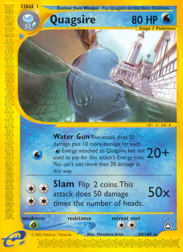 Quagsire, Aquapolis #30